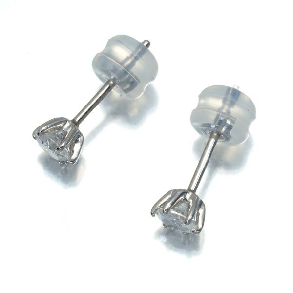 ダイヤ 0.200ct/0.211ct 一粒 ピアス Pt900
