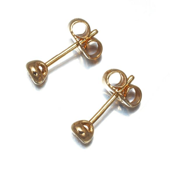 ティファニー ピアス ダイヤ 0.03ct/0.03ct程 バイザヤード  K18PG 