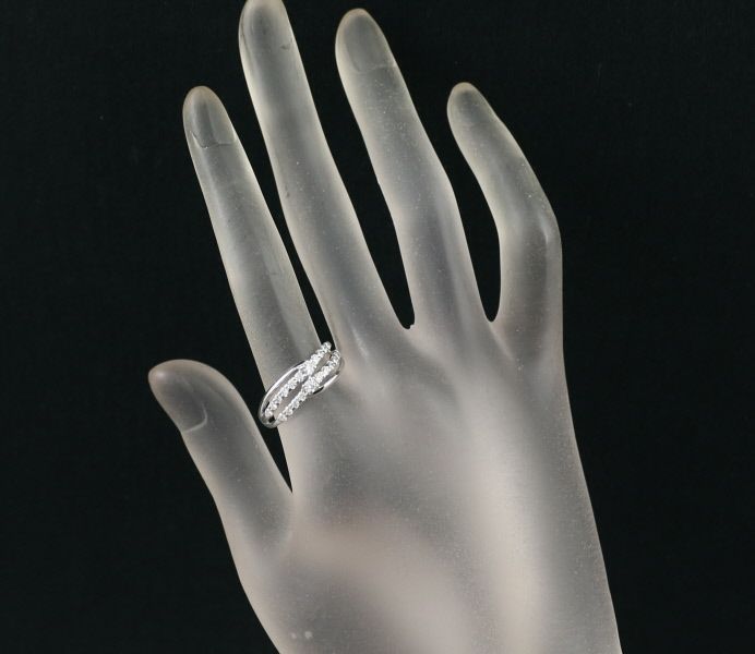 ダイヤ 0.46ct   リング K18WG 