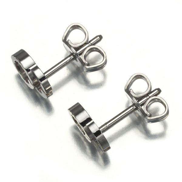 グッチ ピアス  ダブルG ストライプ K18WG 