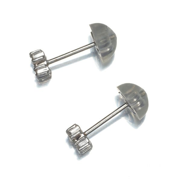 ミキモトペルリータ ピアス ダイヤ 0.02ct/0.02ct  クロス K18WG 