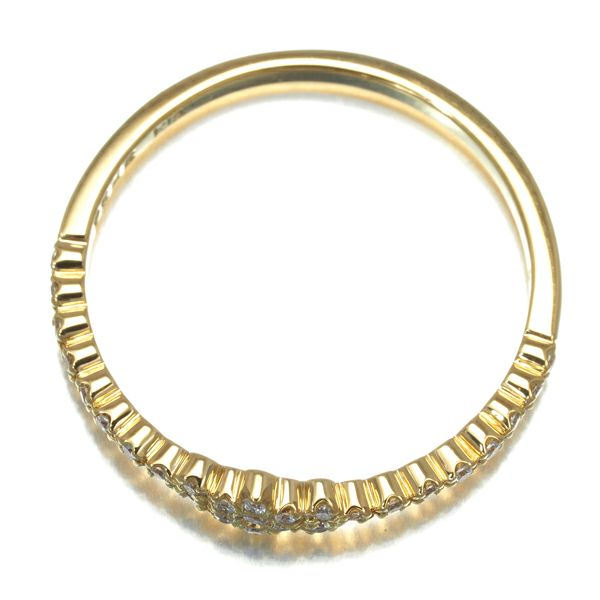 アーカー リング ダイヤ 0.10ct PEME 12号 K18YG 