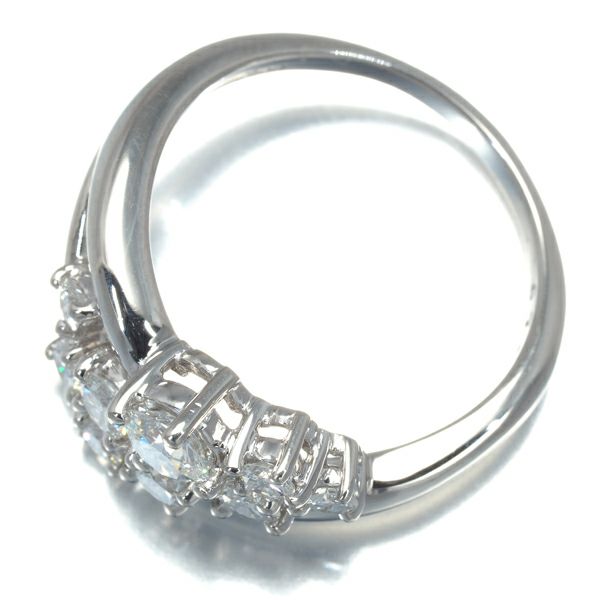 タサキ リング ダイヤ 0.76ct  12号 Pt900 