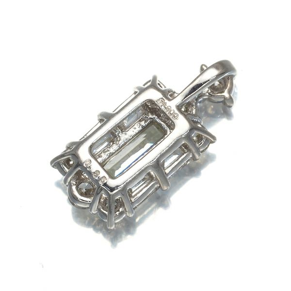 ダイヤ 0.35ct 2種カット  ペンダントトップ Pt900 