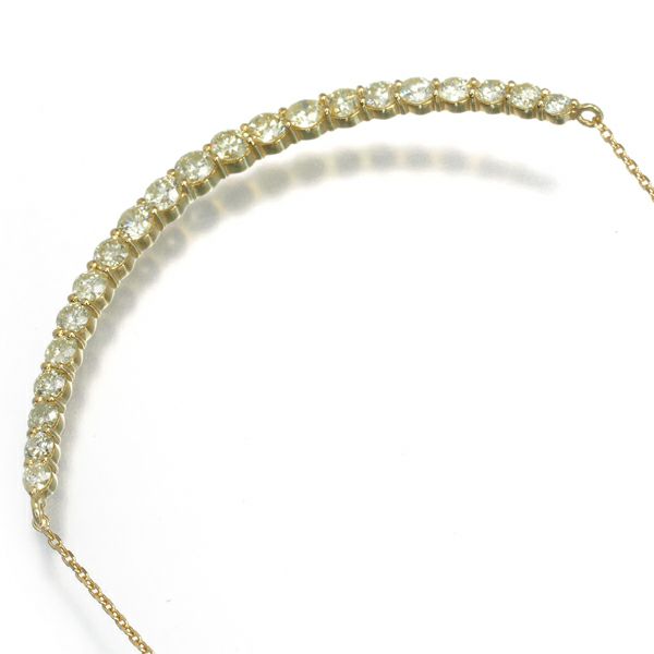 イエローダイヤ 1.05ct   ネックレス K18YG 