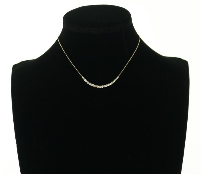 イエローダイヤ 1.05ct   ネックレス K18YG 