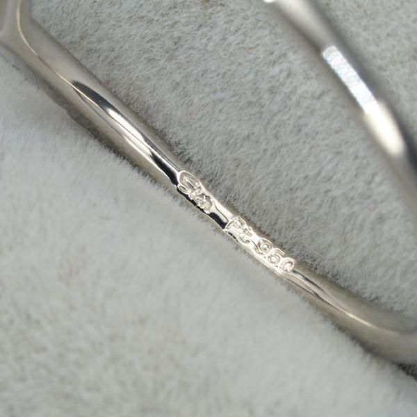 スタージュエリー リング ダイヤ 0.04ct  Vライン 11号 Pt950 
