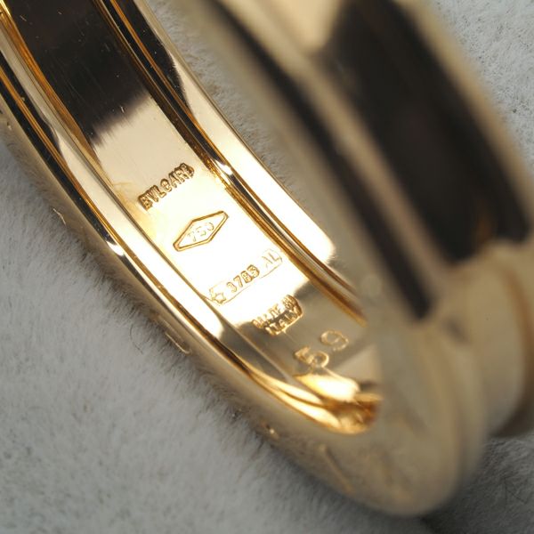 ブルガリ リング  ビーゼロワン B-ZERO1 XS 59号 K18YG 