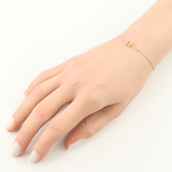 グッチ ブレスレット  Gキューブ  K18YG 