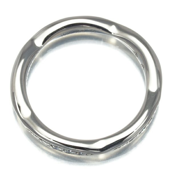 シャネル リング ダイヤ カメリア ハーフエタニティ 46号 Pt950 