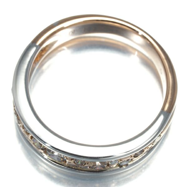 カシケイ リング ダイヤ 0.50ct メランジェ 13.5号 K18PG/WG 