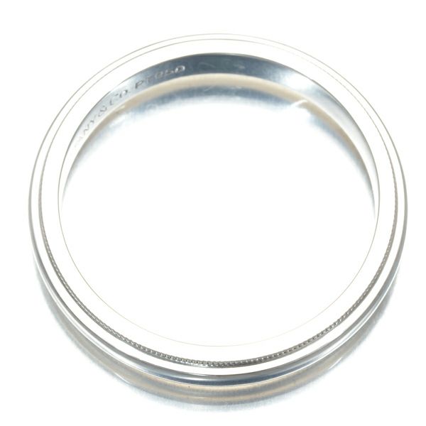 ティファニー リング  トゥギャザー ミルグレイン 3mm 16号 Pt950 