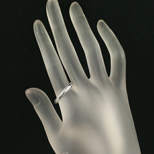 ティファニー リング  トゥギャザー ミルグレイン 3mm 16号 Pt950 