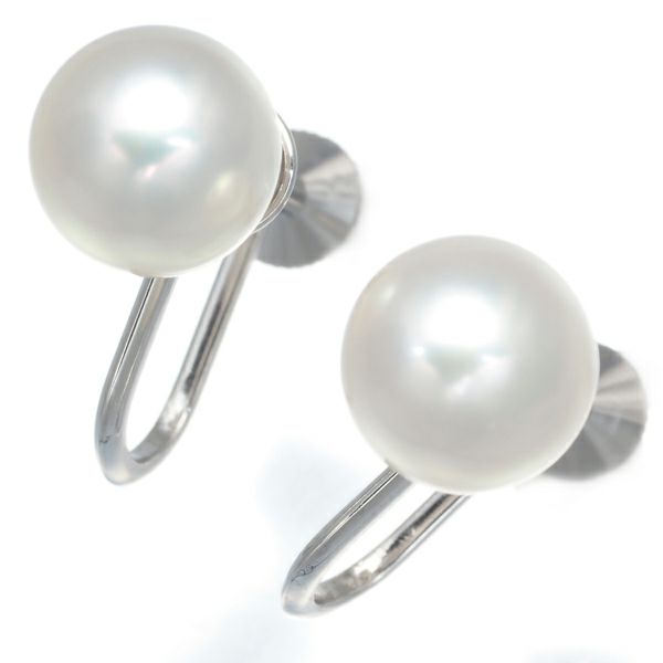 ミキモト イヤリング パール アコヤ真珠 8.3mm   K18WG 
