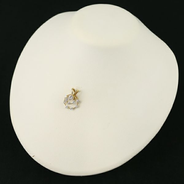 ウォルサム ペンダントトップ ダイヤ 1.50ct スウィング  K18YG 