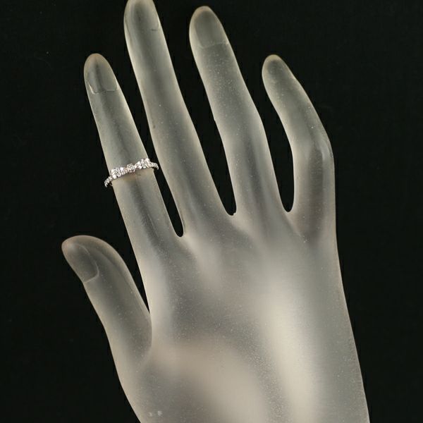 ポンテヴェキオ リング ダイヤ 0.35ct  リボン ピンキー 3号 K18PG 