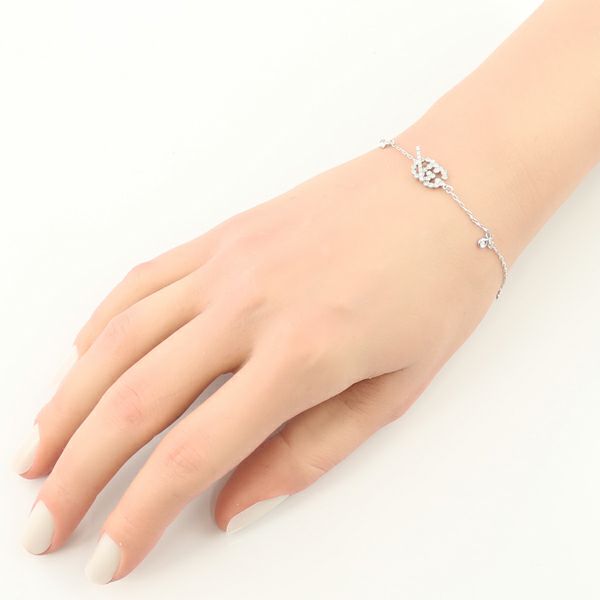 グッチ ブレスレット ダイヤ GGランニング ステーション K18WG 