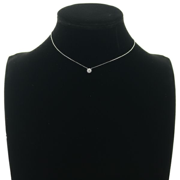 ヴァンドーム ネックレス ダイヤ 0.19ct  グレース Pt950/Pt850 