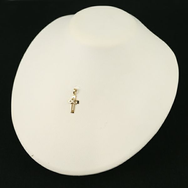 シンパシーオブソウル ペンダントトップ ダイヤ 0.02ct  クロス K18YG 