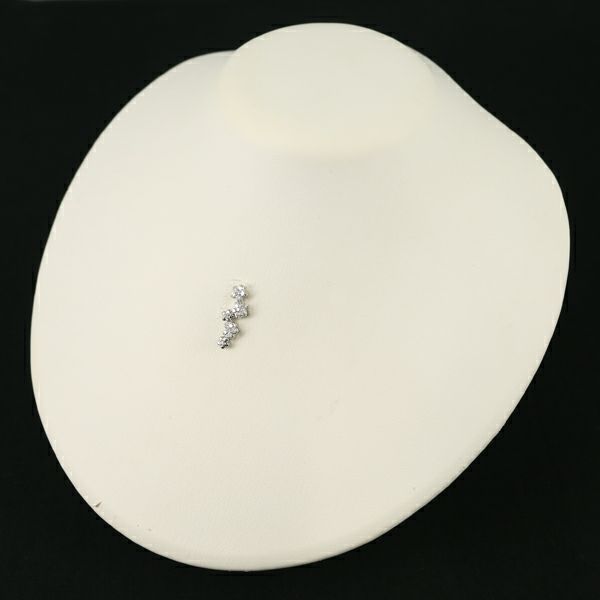ダイヤ 0.35ct フラワー  ペンダントトップ Pt900 
