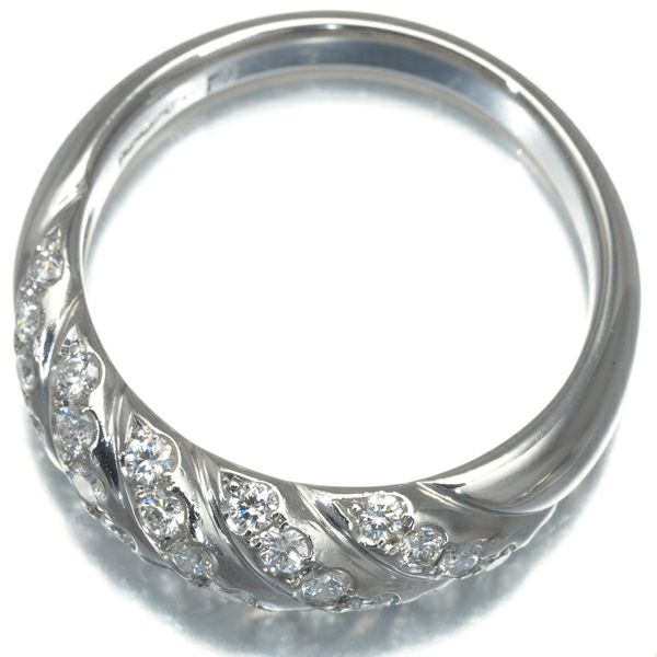 ロイヤルアッシャー リング ダイヤ 0.53ct  15号 Pt900