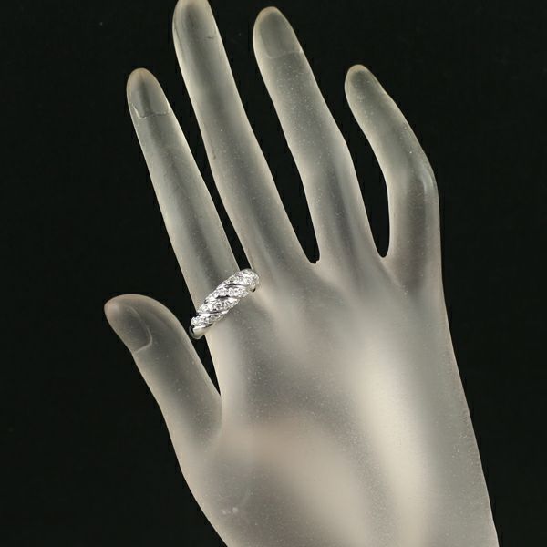 ロイヤルアッシャー リング ダイヤ 0.53ct  15号 Pt900