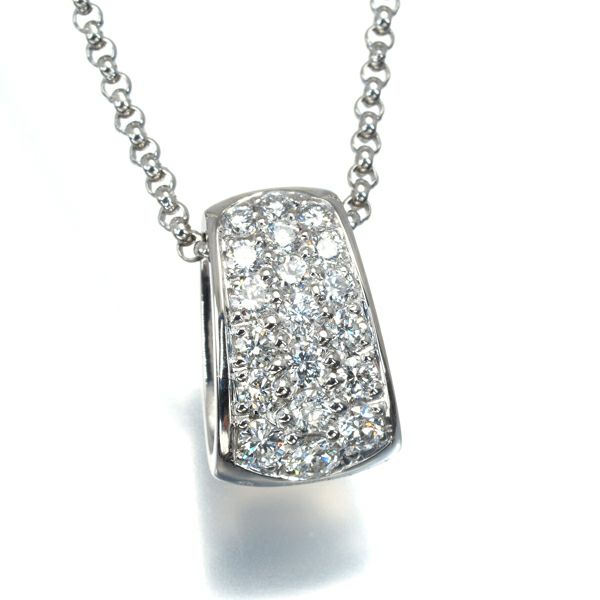 モニッケンダム ネックレス ダイヤ 0.32ct   パヴェ Pt900/Pt850 
