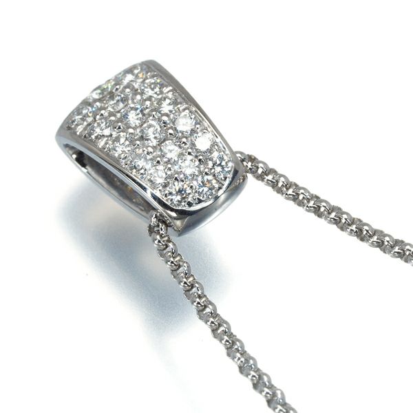 モニッケンダム ネックレス ダイヤ 0.32ct   パヴェ Pt900/Pt850 