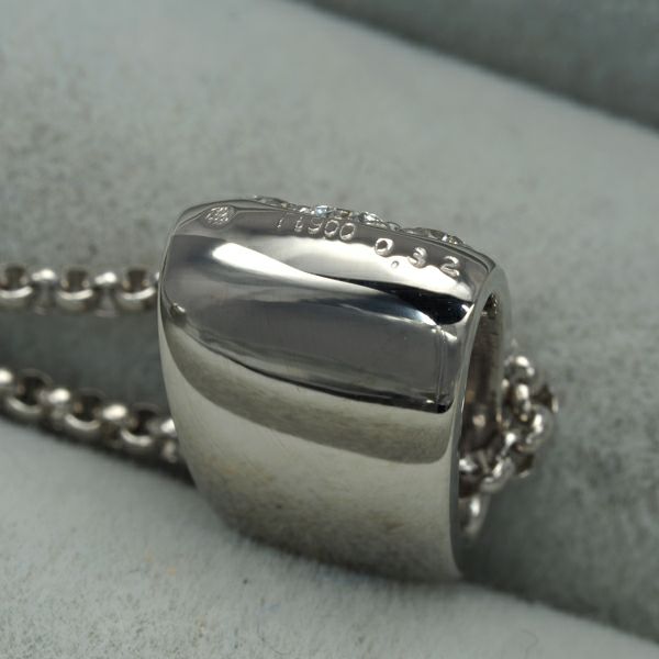 モニッケンダム ネックレス ダイヤ 0.32ct   パヴェ Pt900/Pt850 