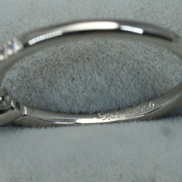 スタージュエリー リング ダイヤ 0.10ct パライバトルマリン  7号 Pt950 