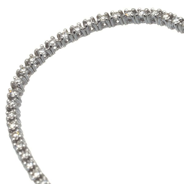 ダイヤ 1.00ct テニス  ブレスレット Pt850 