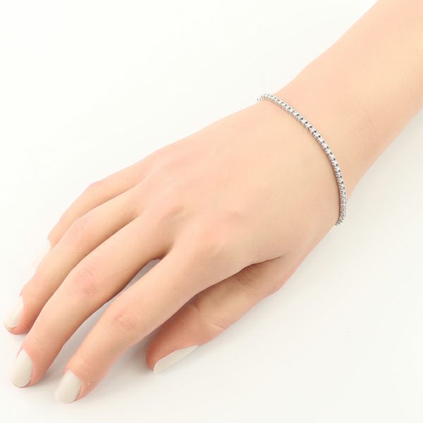 ダイヤ 1.00ct テニス  ブレスレット Pt850 