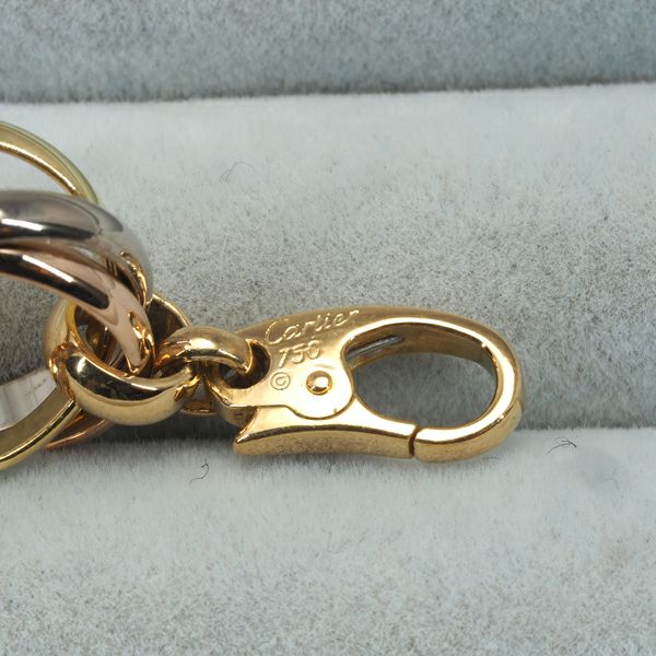 カルティエ ペンダントトップ  トリニティ スリーカラー チャーム K18YG/WG/PG 