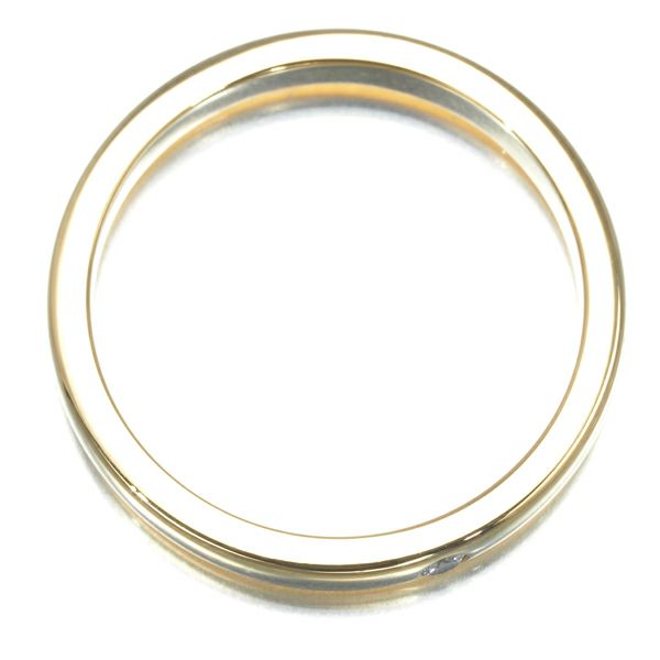 ティファニー リング ダイヤ スタッキングバンド ウェディング 2.5mm 14号 K18YG 