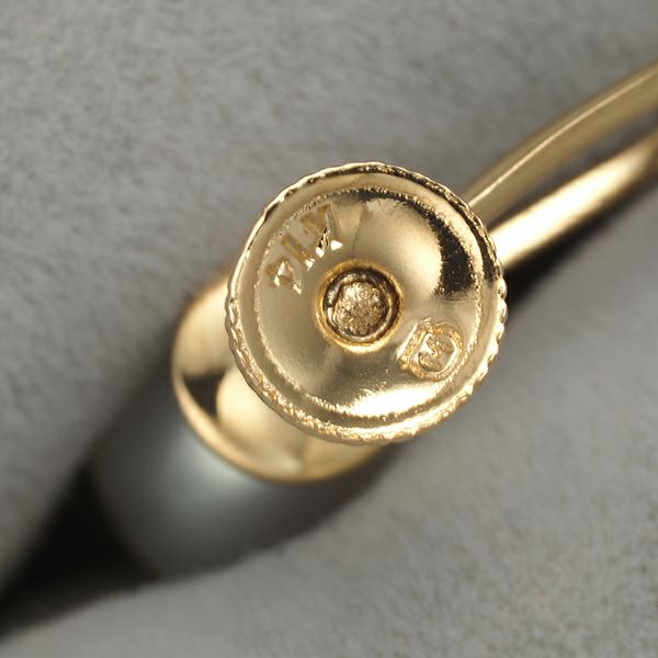 ミキモト イヤリング パール アコヤ真珠 7.0mm   K14YG 