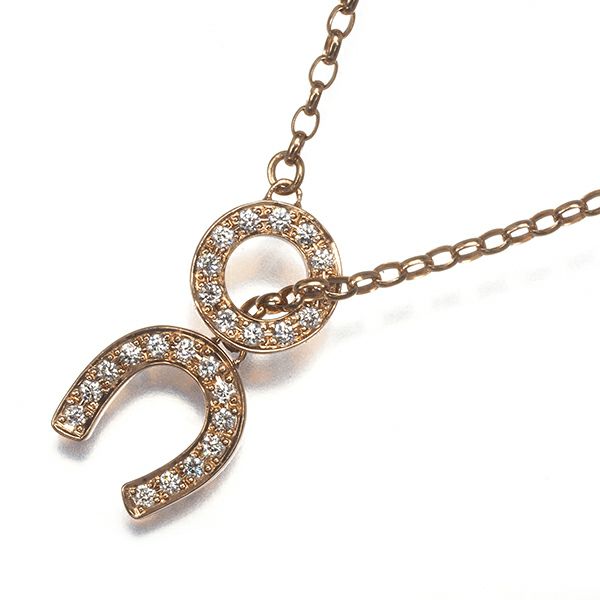 モニッケンダム ブレスレット ダイヤ 0.23ct ユーフォリック ホースシュー K18PG