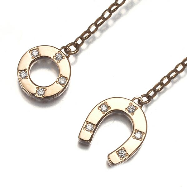 モニッケンダム ブレスレット ダイヤ 0.23ct ユーフォリック ホースシュー K18PG