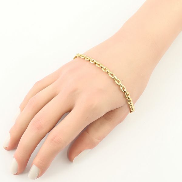 カルティエ ブレスレット  メプラット チェーン K18YG 