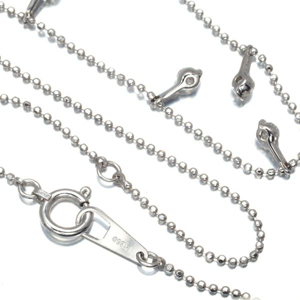 ダイヤ 0.31ct 5P ステーション  ネックレス Pt850 