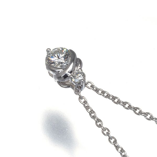 ダイヤ 0.35ct/0.04ct   ネックレス Pt900/Pt850