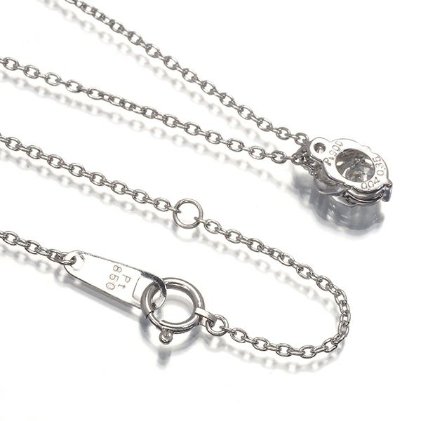 ダイヤ 0.35ct/0.04ct   ネックレス Pt900/Pt850