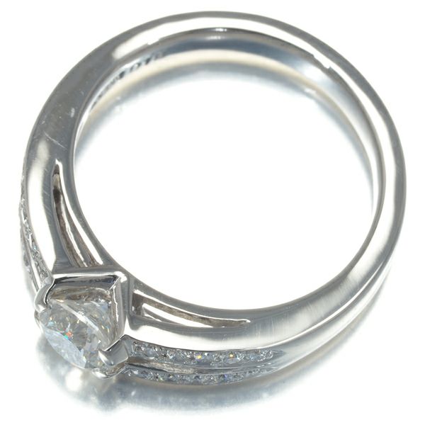 平和堂 リング ダイヤ 0.601ct/0.18ct  11.5号 Pt950 