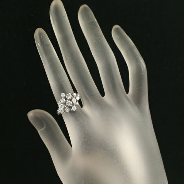 タサキ リング ダイヤ 1.24ct  11号 Pt900 