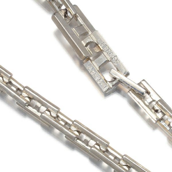エルメス ブレスレット  ヘラクレス MM チェーン 18刻印 シルバー925 
