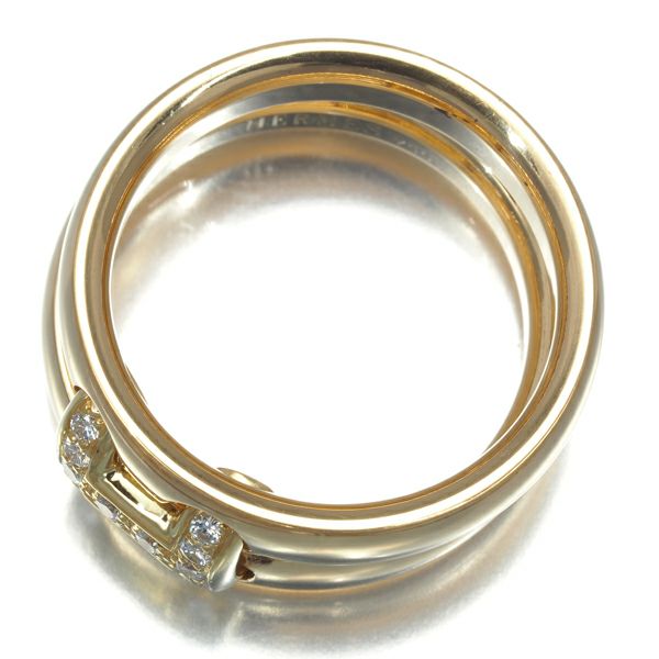 エルメス リング ダイヤ オランプ 53号 K18YG 