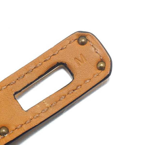 エルメス ブレスレット  ケリー ドゥブルトゥール ノワール T刻印 1964年製 M ブラック レザー/合金 