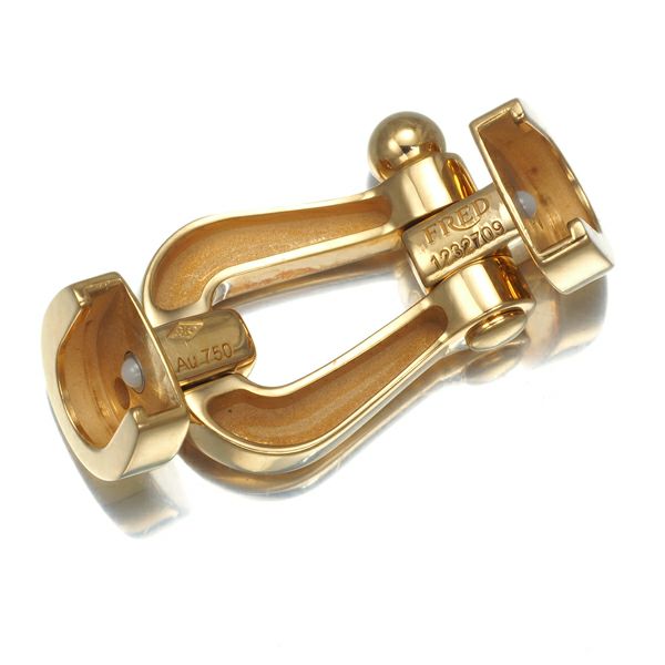 フレッド ブレスレット用バックル  フォース10 LM K18YG 