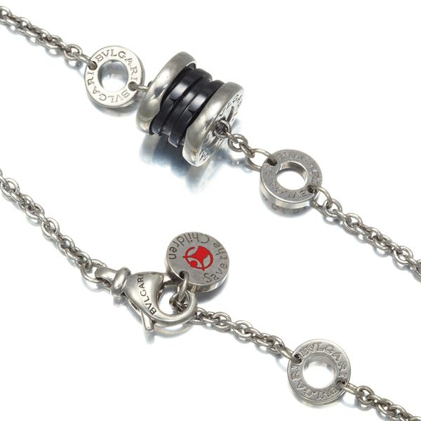 ブルガリ ブレスレット  セーブザチルドレン  シルバー925/セラミック 