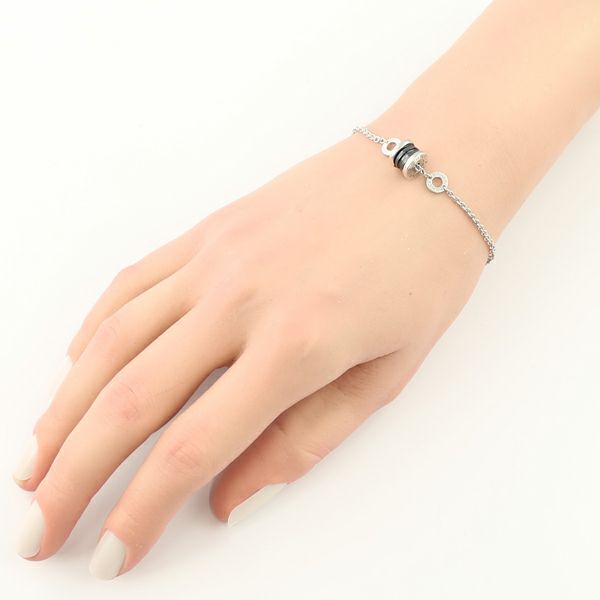 ブルガリ ブレスレット  セーブザチルドレン  シルバー925/セラミック 