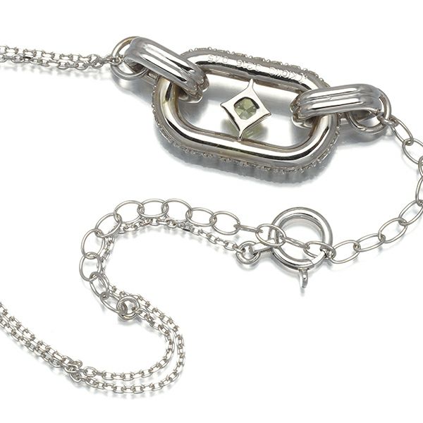 ジェムケリー ブレスレット イエロー＆クリアダイヤ ダイヤモンド 0.216ct/0.45ct   K10WG 